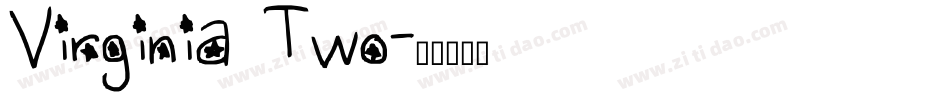 Virginia Two字体转换